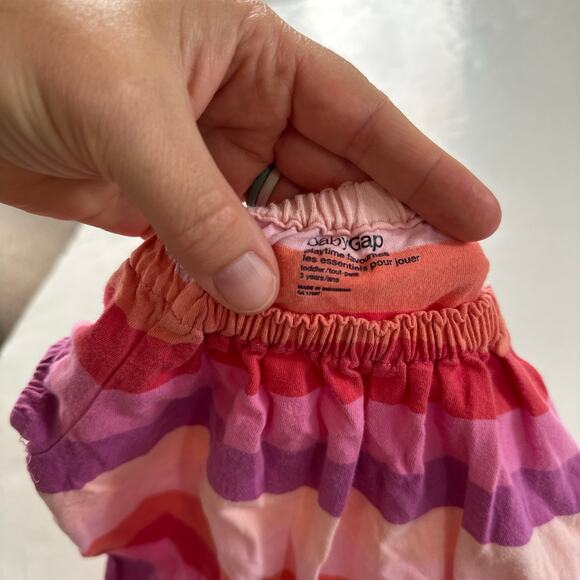 Gap Girls' Striped Dress - Size 3 - Picture 2 of 4